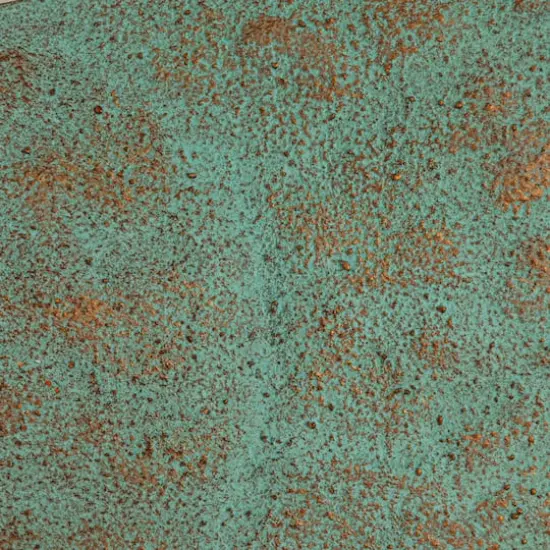 Hello Honey&reg; 10" Distressed Aqua Trout Tail Metal Wall D&eacute;cor {4}