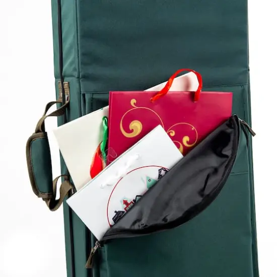 TreeKeeper Rolling Vertical Wrapping Paper Storage Container {11}