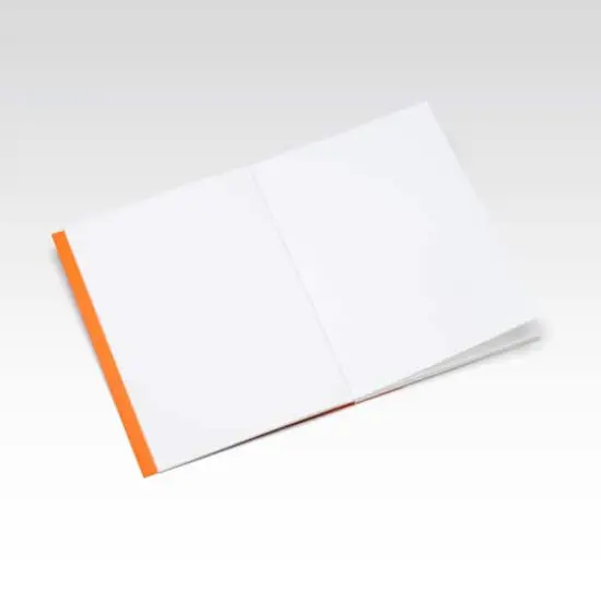 Fabriano&reg; EcoQua Orange Dot Grid Note Pad, A5 {5}