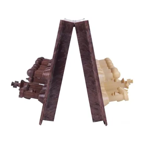 Wooden Magnetic Chess Set {3}