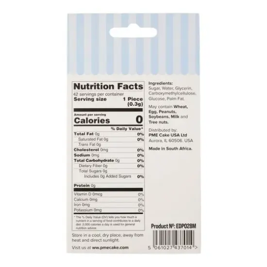 PME Cake Sweet Street&trade; Numbers Icing Decorations {6}