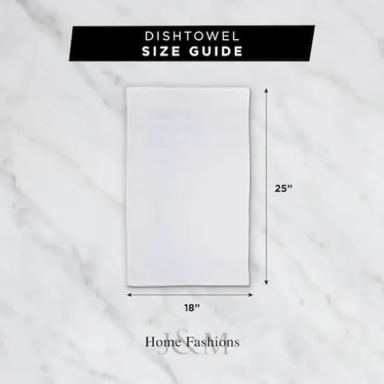 DII&reg; Waffle Weave Dishtowels, 6ct. Mocha {4}