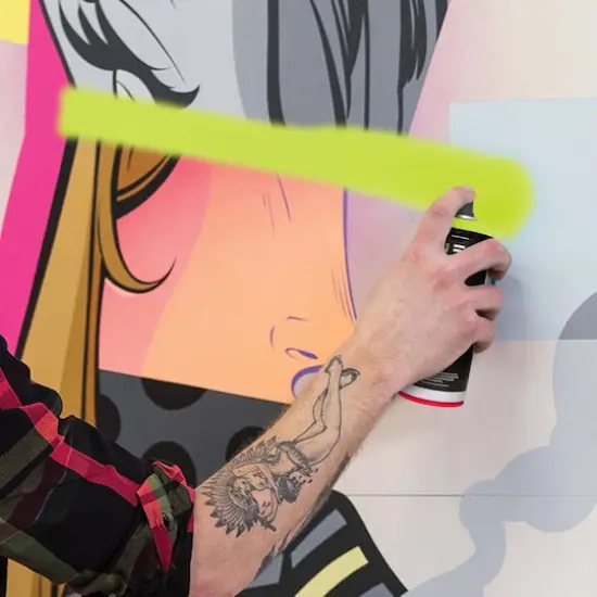 Ironlak Acrylic Spray Paint Vans Krypronite {5}