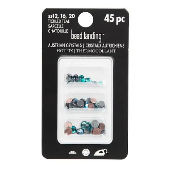 Hotfix Austrian Crystals Mix by Bead Landing™, 45ct. Tickled Teal {5}