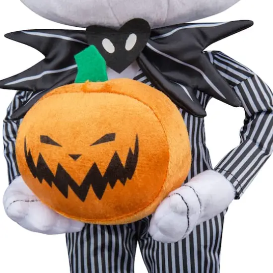 18" Stylized Jack Skellington Halloween Greeter with Jack-o'-Lantern {4}