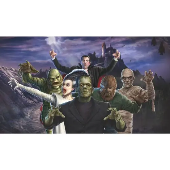 RoomMates Universal Studios Iconic Monsters Mural {1}