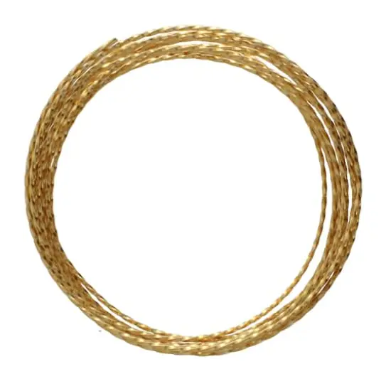 The Beadsmith® Wire Elements™ 18 Gauge Gold Tarnish Resistant Soft Temper Wire, 8ft. {1}