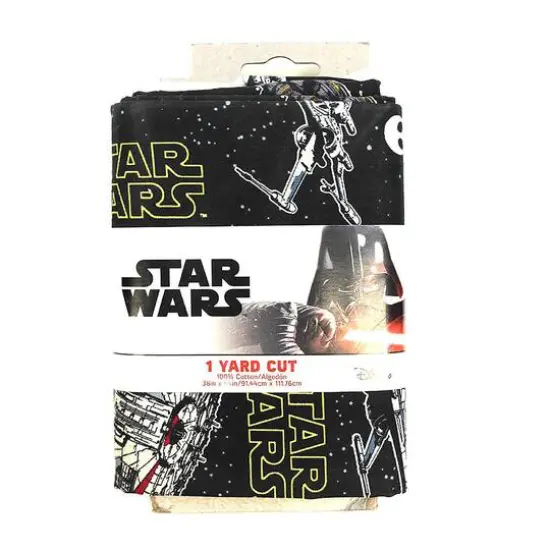 Camelot Fabrics Star Wars Ships Cotton Precut, 4ct. {1}