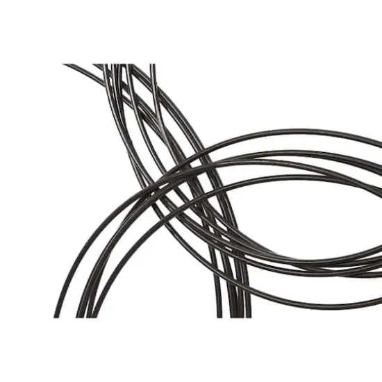 CosmoLiving by Cosmopolitan 42" Black Metal Contemporary Wall D&eacute;cor {4}