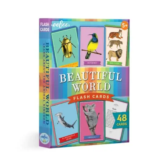 eeBoo Beautiful World Educational Flash Cards {1}