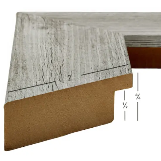 2 Pack Craig Frames American Barn Light Gray Picture Frame {6}