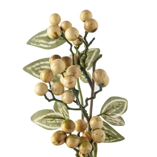 Yellow & Green Berry Stem with Leaves by Ashland&reg; {4}