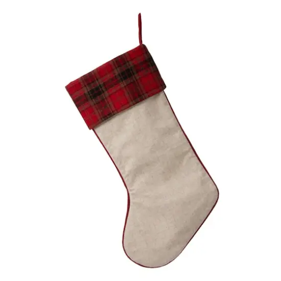 Glitzhome&reg; 21" Merry Christmas Dachshund Stocking, Set Of 2 {8}