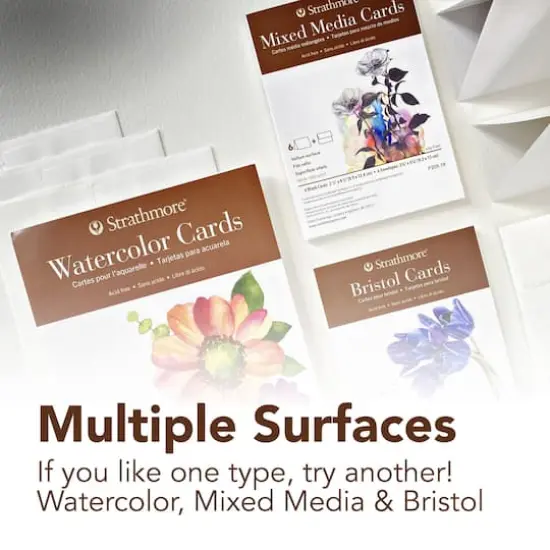 Strathmore&reg; 5" x 7" Watercolor Cards & Envelopes {9}