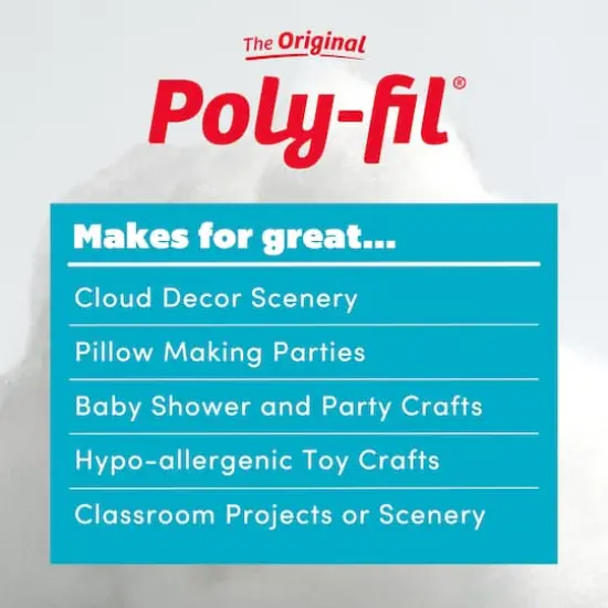 The Original Poly-Fil&reg; Premium Polyester Fiber Fill Box, 20lb. {4}
