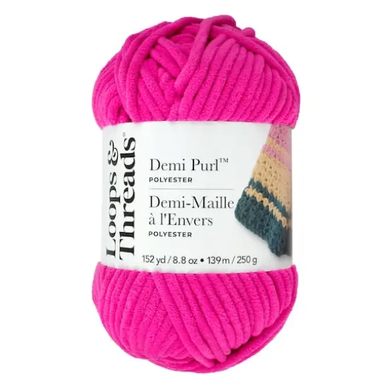 Demi Purl&trade; Yarn by Loops & Threads&reg; Rose Violet {1}