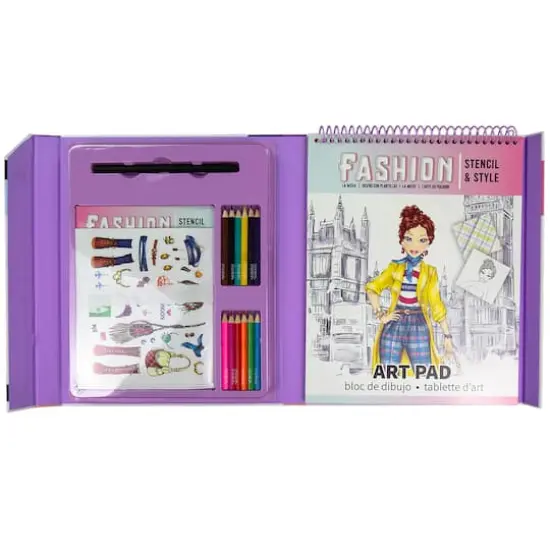 Style Me Up! Fashion Stencil & Style Art Kit {1}