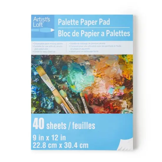 9" x 12" Paper Palette Pad by Artist's Loft&reg; {1}