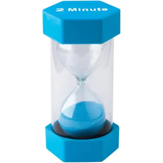 Large 2 Minute Sand Timer {1}