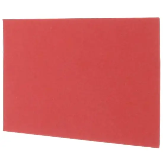 JAM Paper Red 2" x 3.5" 85lb. Blank Flat Note Cards, 400ct. {3}