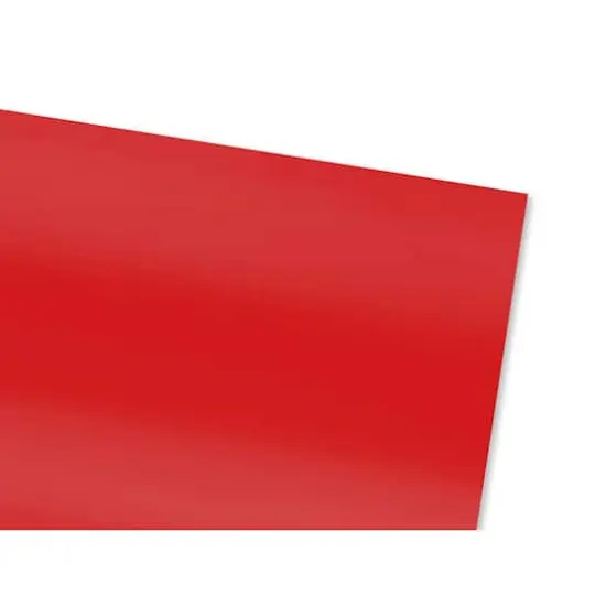 PA Vinyl Matte Removable Adhesive Vinyl Red {3}