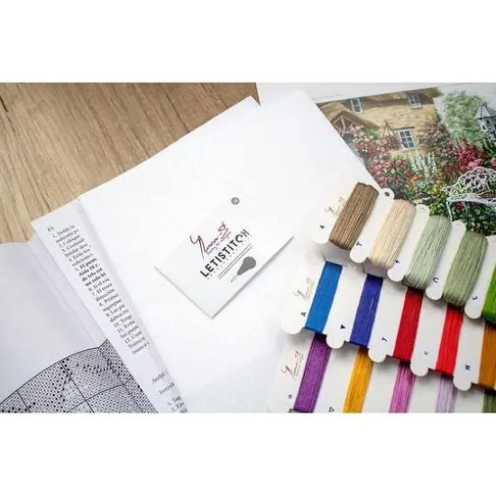 Luca-s The Cottage Garden Counted Cross Stitch Kit {12}