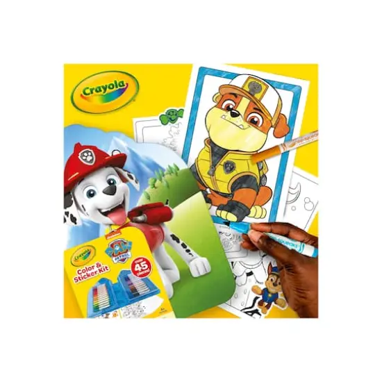 Crayola&reg; PAW Patrol&trade; Color & Sticker Kit {5}