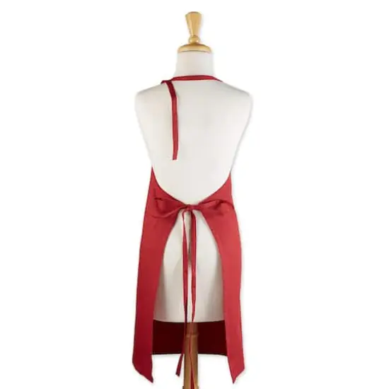 DII&reg; Chino Chef Apron Barn Red {4}