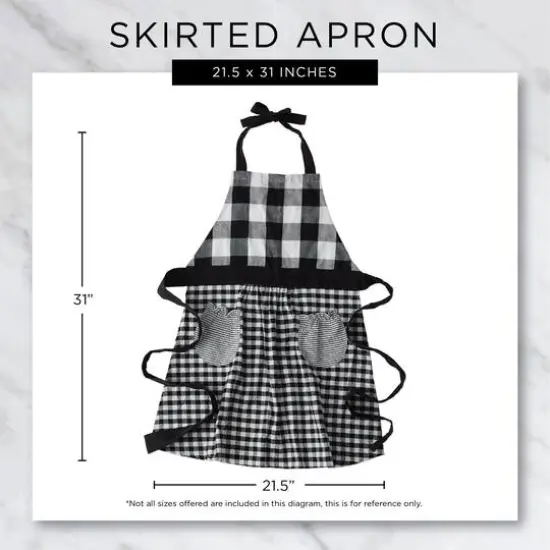 DII&reg; Yuletide Plaid Apron {7}