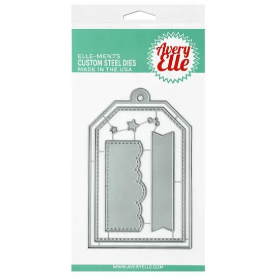 Avery Elle Elle-Ments Easy Layer Tags Die Set {1}