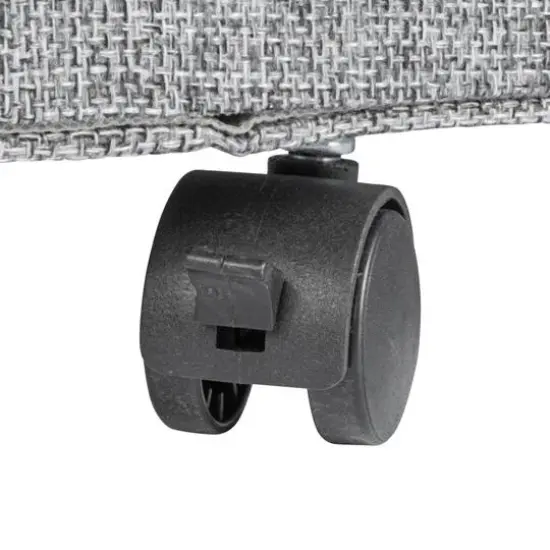 Household Essentials Narrow Collapsible Laundry Hamper with Liner & Lid Graphite {17}