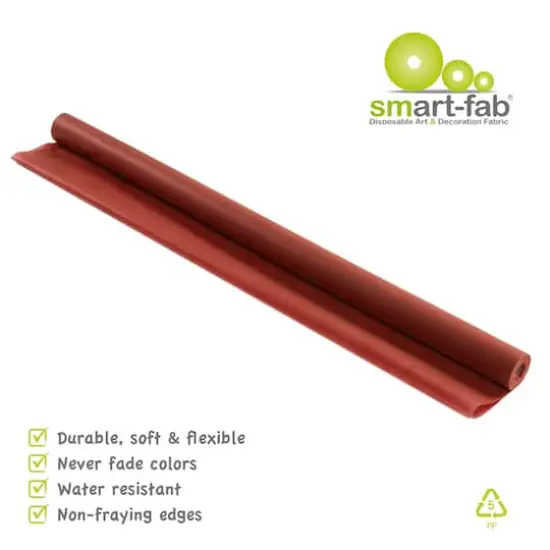 Smart-Fab&reg; Art & Decoration Fabric Roll, 48" x 40ft. Brown {6}