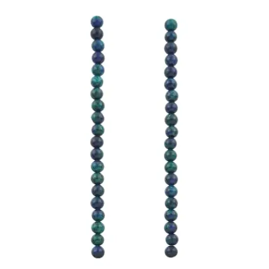 Chrysocolla Round Beads, 6mm by Bead Landing&trade; {4}