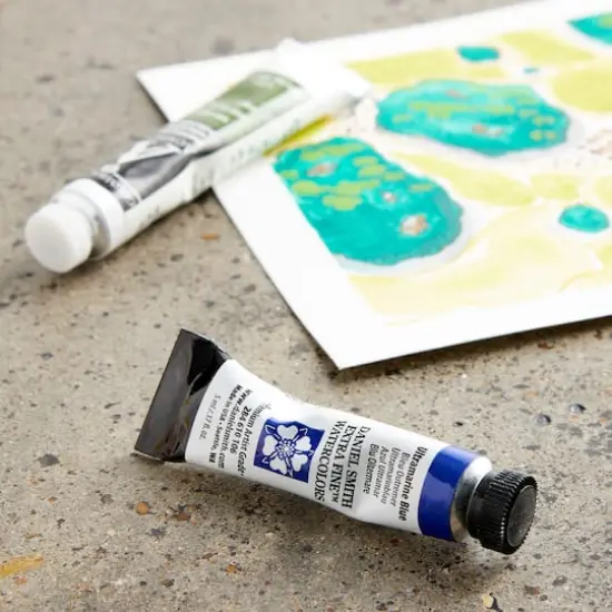 Daniel Smith Extra Fine&trade; Watercolor, 5mL Ultramarine Blue {4}