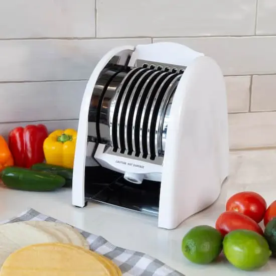 Honey Can Do White Electric Tortilla Toaster {1}