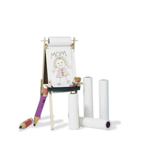Pacon&reg; 18" x 50ft. White Art & Easel Roll, 3ct. {3}