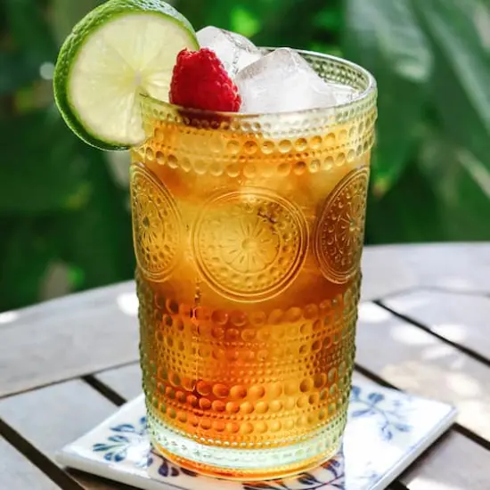 Kate Aspen&reg; 13oz. Beaded Floral Green Drinking Glasses, 6ct. {5}