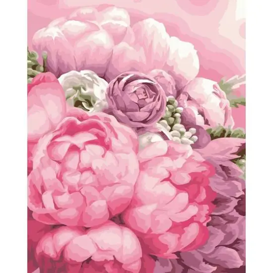 Crafting Spark Pink Colors Painting by Numbers Kit {1}