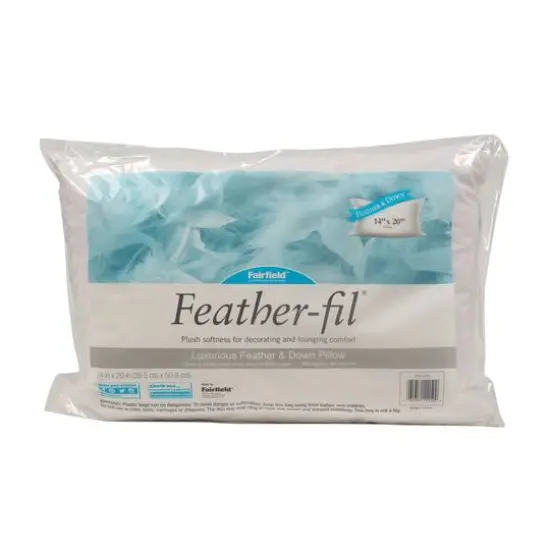 Feather-fil&reg; Luxurious Feather & Down Pillow, 14" x 20" {1}