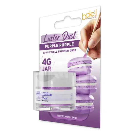 Bakell&reg; Edible Luster Dust Purple Purple {7}