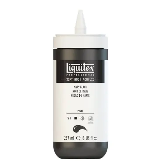 Liquitex&reg; Professional Soft Body Acrylic Color, 8oz. Mars Black {4}