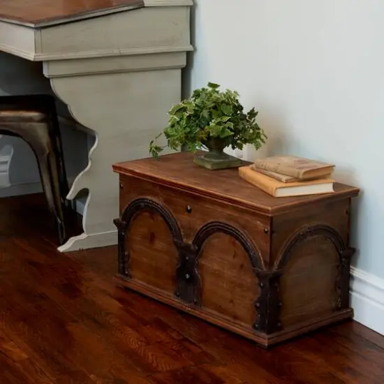 Household Essentials Arch Decorative Trunk (Large) {3}