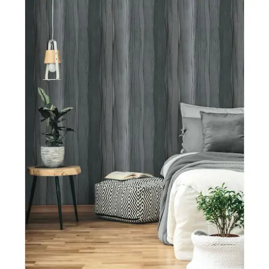 RoomMates Making Waves Peel & Stick Wallpaper Black/Gray {7}