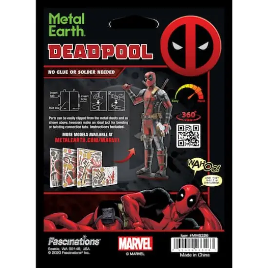 Metal Earth&reg; Deadpool Steel Model Kit {17}