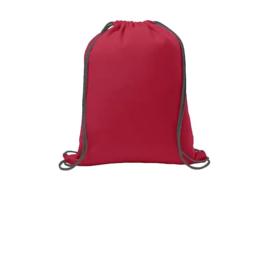 Port & Company&reg; Core Fleece Sweatshirt Cinch Pack Red {4}