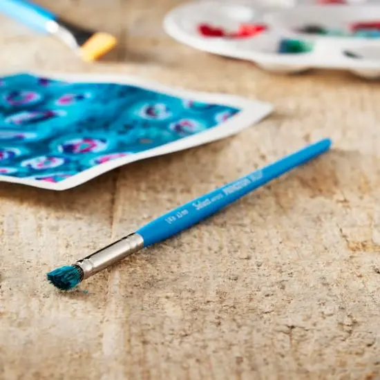 Princeton&trade; Select&trade; Artiste Series 3750 Short Handle Deerfoot Stippler Brush {3}