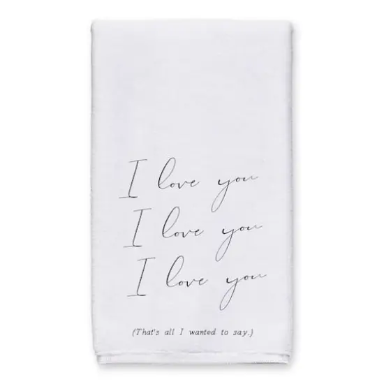 I Love You, That's All 16" x 25" Towel Set {3}