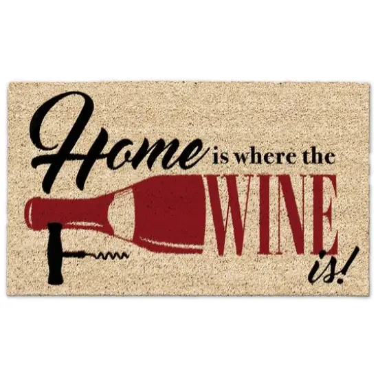 DII&reg; Home Is Where The Wine Is Doormat {1}