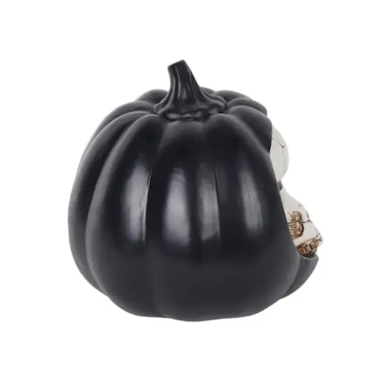 5.75" Skull Pumpkin LED Tabletop Accent by Ashland&reg; {7}