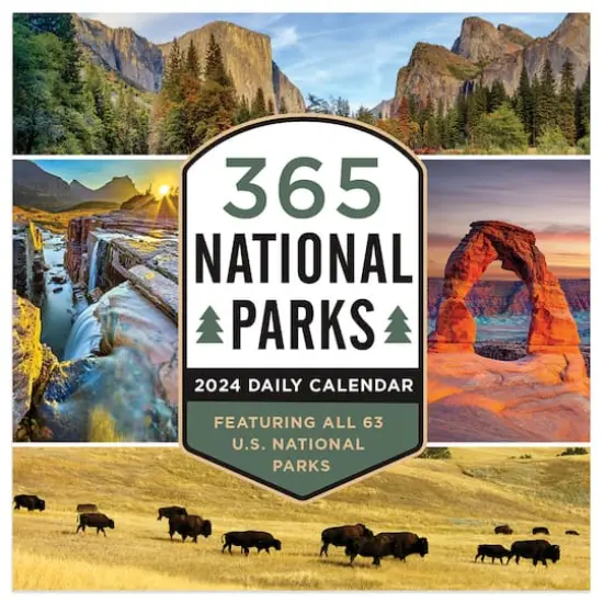 TF Publishing 2024 365 National Parks Daily Desktop Calendar {5}